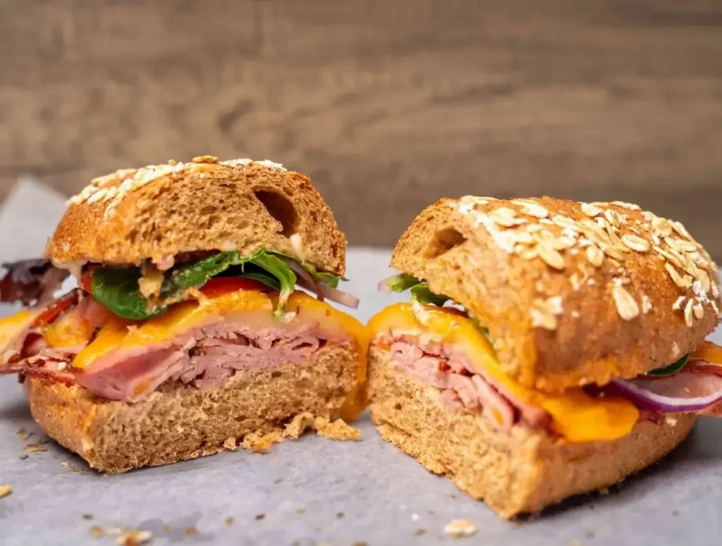 43. Pastrami & Pepperjack on Honey Wheat-2